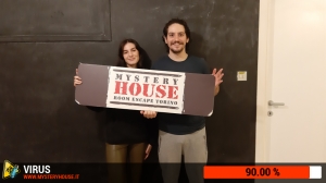 escape room mystery house torino Virus 404