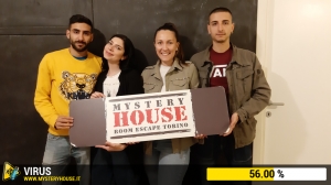 escape room mystery house torino Virus 404