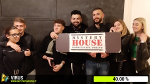 escape room mystery house torino Virus 404