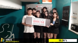 escape room mystery house torino Virus 404