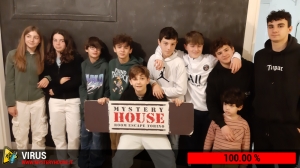 escape room mystery house torino Virus 404