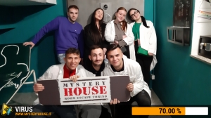 escape room mystery house torino Virus 404