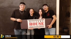 escape room mystery house torino Virus 404