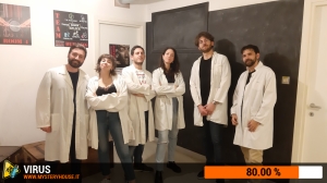 escape room mystery house torino Virus 404