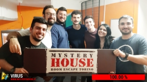 escape room mystery house torino Virus 404