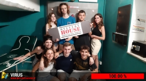 escape room mystery house torino Virus 404