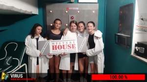 escape room mystery house torino Virus 404