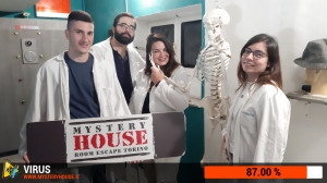 escape room mystery house torino Virus 404