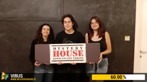 escape room mystery house torino Virus 404