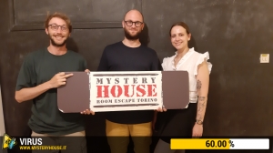 escape room mystery house torino Virus 404