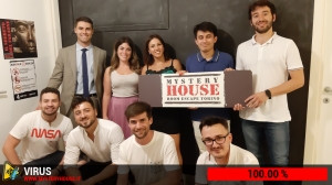 escape room mystery house torino Virus 404