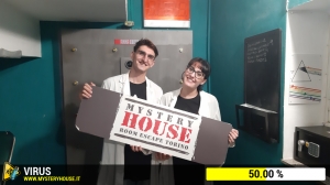 escape room mystery house torino Virus 404