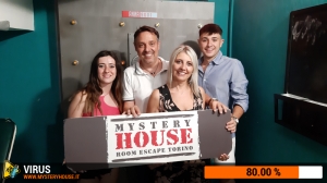 escape room mystery house torino Virus 404