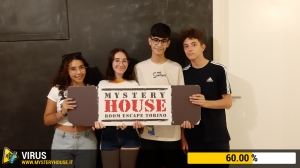 escape room mystery house torino Virus 404