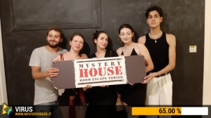 escape room mystery house torino Virus 404