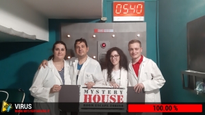 escape room mystery house torino Virus 404