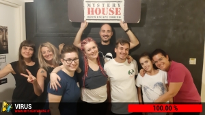 escape room mystery house torino Virus 404