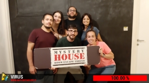 escape room mystery house torino Virus 404