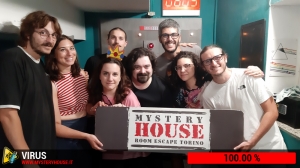 escape room mystery house torino Virus 404