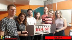 escape room mystery house torino Virus 404