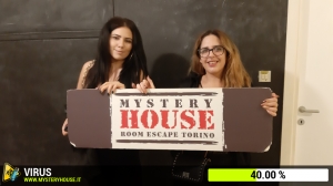 escape room mystery house torino Virus 404