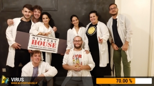 escape room mystery house torino Virus 404