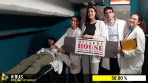 escape room mystery house torino Virus 404