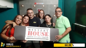 escape room mystery house torino Virus 404