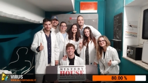 escape room mystery house torino Virus 404