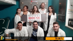 escape room mystery house torino Virus 404