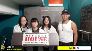 escape room mystery house torino Virus 404