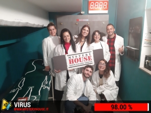 escape room mystery house torino Virus 404