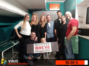 escape room mystery house torino Virus 404