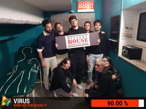 escape room mystery house torino Virus 404