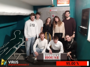 escape room mystery house torino Virus 404