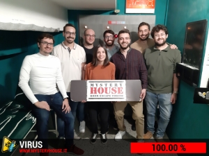 escape room mystery house torino Virus 404