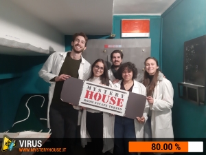 escape room mystery house torino Virus 404