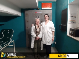 escape room mystery house torino Virus 404