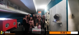 escape room mystery house torino Virus 404