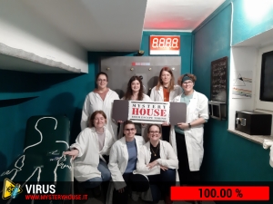 escape room mystery house torino Virus 404