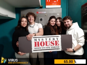 escape room mystery house torino Virus 404