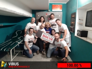 escape room mystery house torino Virus 404