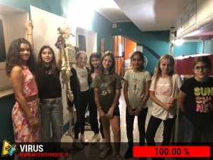 escape room mystery house torino Virus 404