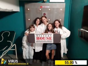 escape room mystery house torino Virus 404