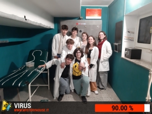 escape room mystery house torino Virus 404