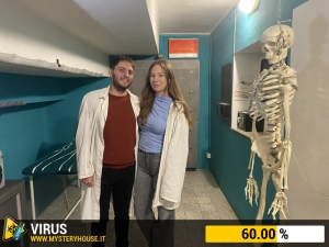 escape room mystery house torino Virus 404