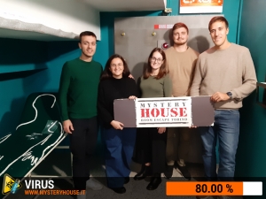 escape room mystery house torino Virus 404