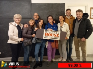 escape room mystery house torino Virus 404