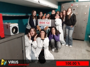 escape room mystery house torino Virus 404