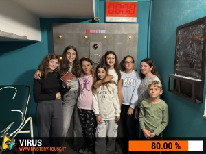 escape room mystery house torino Virus 404